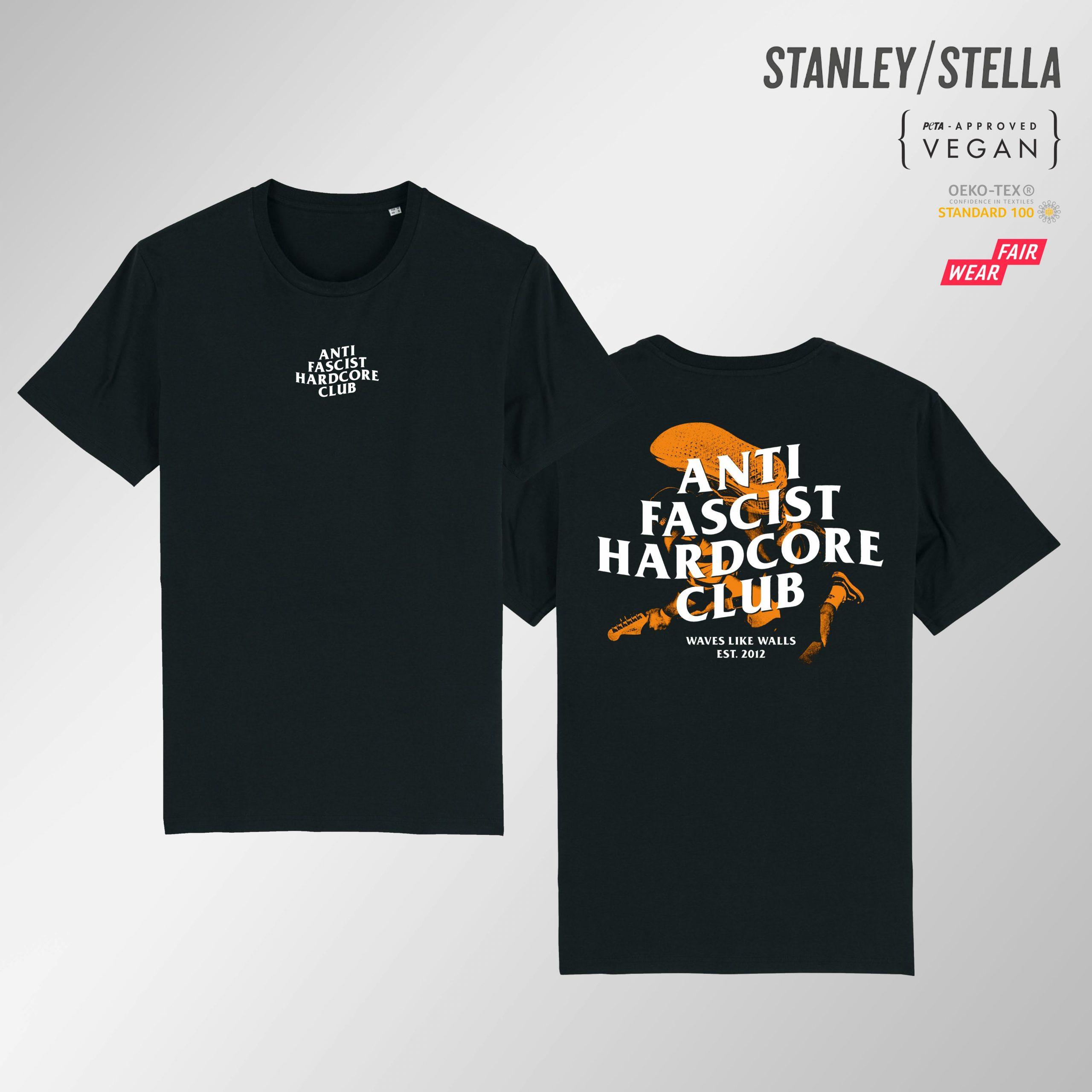 T-Shirt "Anti Fascist Hardcore Club"